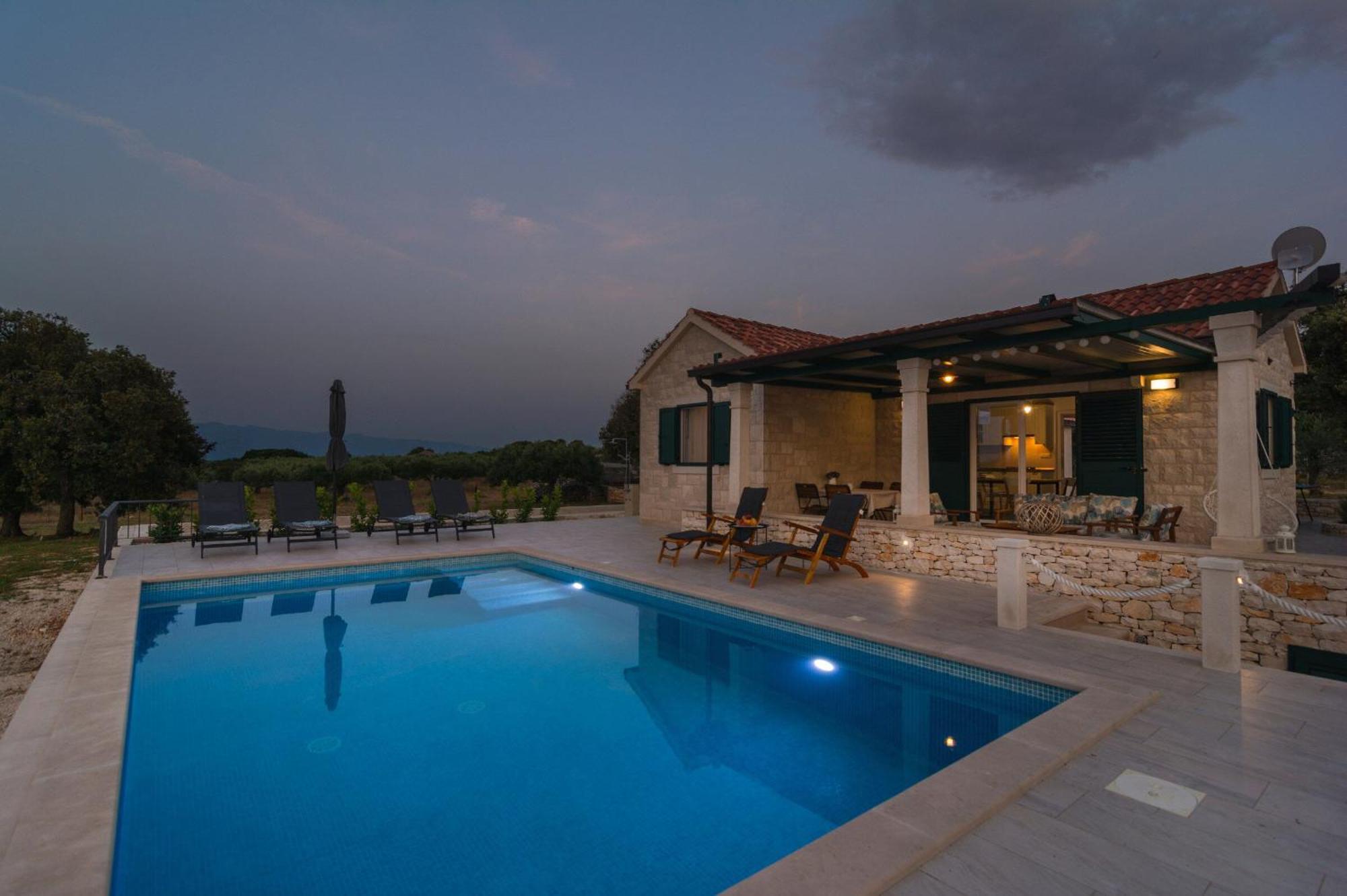 House Blato Villa Postira Kültér fotó